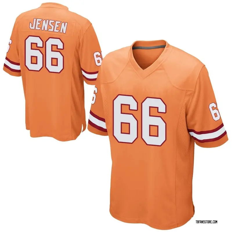 Men's Orange Game Ryan Jensen Tampa Bay Alternate Jersey