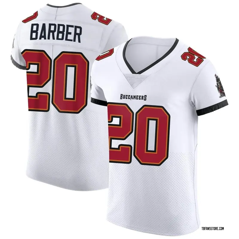 Ronde Barber Autographed Tampa Bay (Red #20) Custom Jersey - Radtke