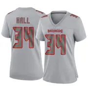 Women's Gray Game Bryce Hall Tampa Bay Atmosphere Fashion Jersey